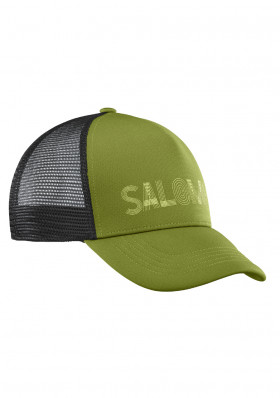 Kšiltovka Salomon Summer Logo Cap M-Avocado-Blac